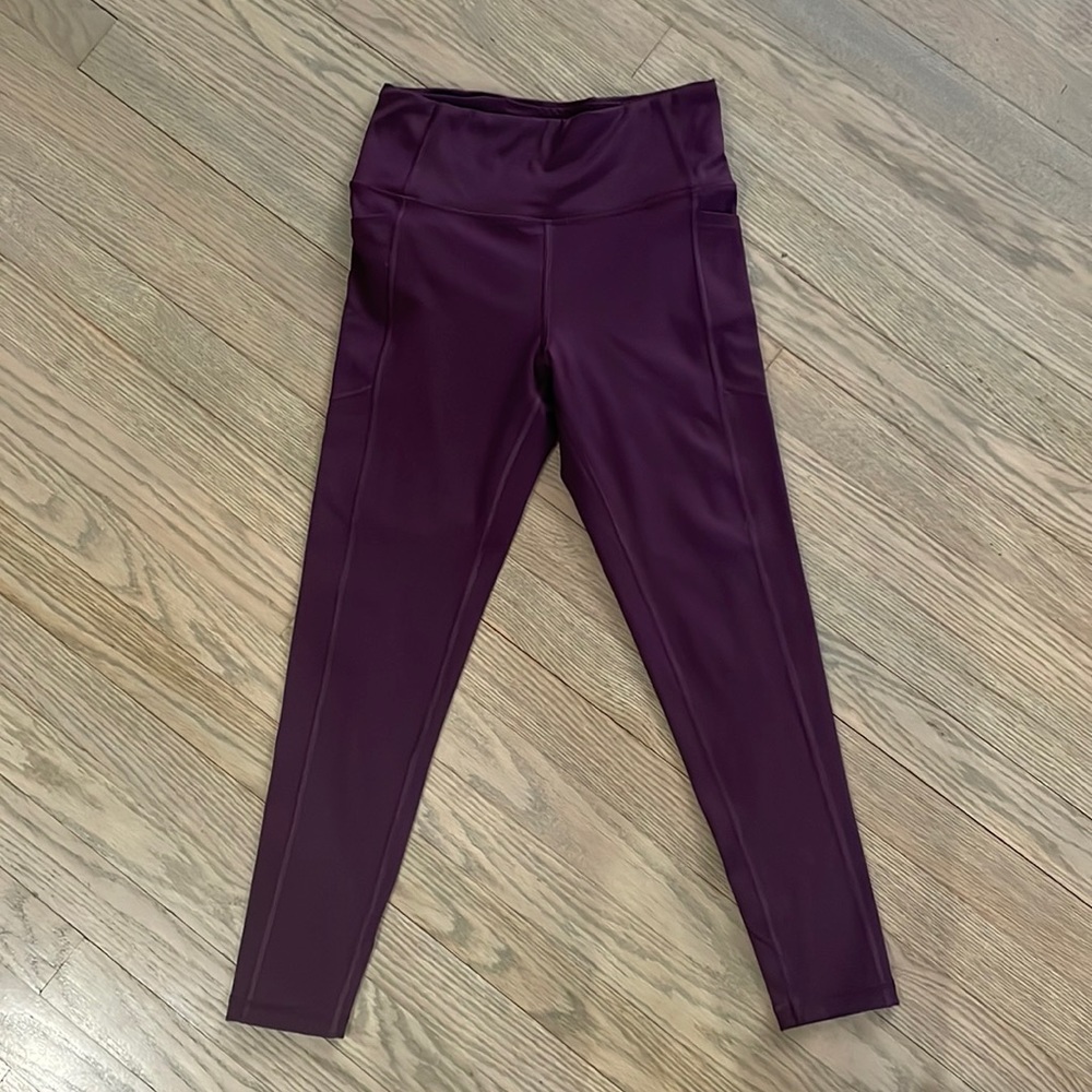 NEW Victoria Secret Maroon Leggings